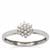 Diamond Ring in Platinum 950 0.11ct