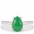 Chrysoprase Ring in Sterling Silver 1cts