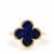 Sar-i-Sang Lapis Lazuli Ring in Gold Tone Sterling Silver 3.50cts
