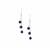 Kaori Cultured Pearl Earrings in Sterling Silver (7.50 x 6.50mm)