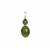 Canadian Nephrite Jade Pendant in Sterling Silver 7.80cts