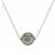 Tahitian Cultured Pearl Necklace in Sterling Silver (11mm)