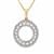 Diamonds Necklace in 18K Gold 1.03cts 