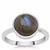 Paul Island Labradorite Ring in Sterling Silver 4.50cts
