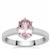 Minas Gerais Kunzite Ring in Sterling Silver 1.70cts