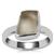 White Topaz Ring in Sterling Silver 5.64cts