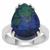 Azure Malachite Ring in Sterling Silver 8.20cts