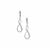 Zircon Earrings in Sterling Silver 0.40ct