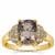Burmese Spinel Ring with Diamonds in 18K Gold 3.26cts