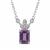 Moroccan Amethyst Necklace in Sterling Silver 0.90ct