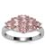 Kaffe Tourmaline Ring in Sterling Silver 1.20cts