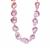Baroque Lavender Pearl Necklace in Sterling Silver (22 x 16mm)