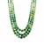 Green Aventurine Necklace in Sterling Silver 645.70cts 