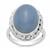 Bengal Blue Opal Ring in Sterling Silver 11cts