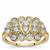 Diamond Ring in 9K Gold 1cts