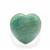 Natural Amazonite Heart Ring in Sterling Silver 30cts