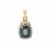 Burmese Spinel Pendant with Diamonds in 18K Gold  3.26cts