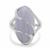 Blue Lace Agate Ring in Sterling Silver 12.08cts