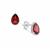 Nampula Garnet Earrings in Sterling Silver 1.60cts