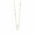Type A Burmese Jadeite Necklace in Gold Tone Sterling Silver 11.64cts