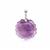'The Rose of Bahia' Amethyst Sterling Silver Pendant 24.14cts