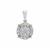 Canadian Diamonds Pendant in 9K Two Tone Gold 0.34ct