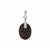 Pietersite Pendant in Sterling Silver 16.50cts