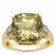 Csarite® Ring with Diamond in 18K Gold 8.97cts