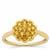 Natural Fire Diamond Ring in 9K Gold 0.60ct