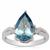 Versailles Topaz Ring in Sterling Silver 3.75cts