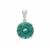 Paraiba Coloured Topaz Pendant in Sterling Silver 7.65cts