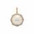 South Sea Cultured Pearl Pendant with Diamonds in 18K Gold (13mm)