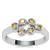Ambanja Demantoid Garnet Ring in Sterling Silver 0.56ct