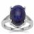 Thai Sapphire Ring in Sterling Silver 9.05cts