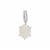 South Indian Moonstone Pendant in Sterling Silver 5.45cts