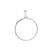 Optic Quartz Pendant in Sterling Silver 49.93cts