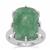 Kiwi Quartz Ring in Sterling Silver 14cts