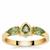 Green Dragon Demantoid Garnet Ring in 9K Gold 1.15cts