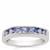 Tanzanite Ring in Sterling Silver 1ct
