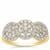 Diamonds Ring in 9K Gold 0.75cts