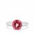 Marambaia Coral Topaz Ring  in Sterling Silver 3.38cts