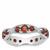 Rajasthan Garnet Ring in Sterling Silver 2cts