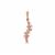 Pink Diamonds Pendant in 9K Rose Gold 0.18cts