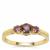 Burmese Purple Spinel Ring in 9K Gold 0.75ct