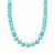 Peruvian Blue Opal Necklace in Sterling Silver 128cts