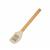 'Bake My Day' Spatula with Wooden Handle and Triangular Head