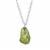 Suppatt Peridot Necklace in Sterling Silver 6.98cts
