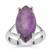 Nigerian Amethyst Ring in Sterling Silver 9cts