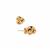 Knot Stud Earrings in 9K Gold 0.48g