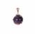 Zambian Amethyst Pendant in Rose Gold Tone Sterling Silver 26.50cts